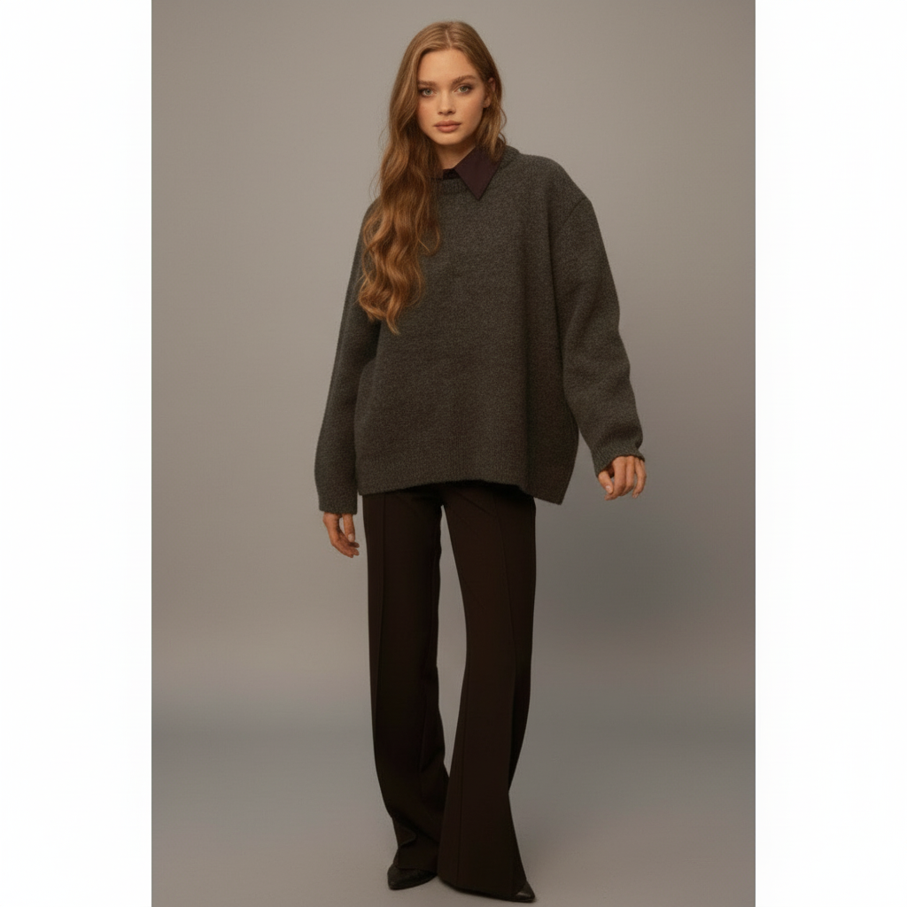 Oversize Füme Kazak
