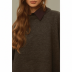 Oversize Füme Kazak