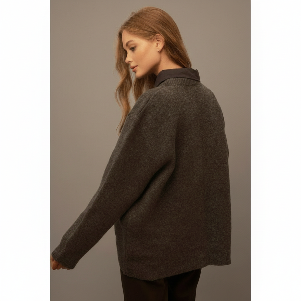 Oversize Füme Kazak