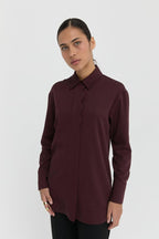 Zeynep Şule Dairesel Patlı Gömlek