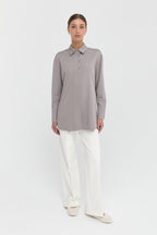 Zeynep Şule Dairesel Patlı Gömlek