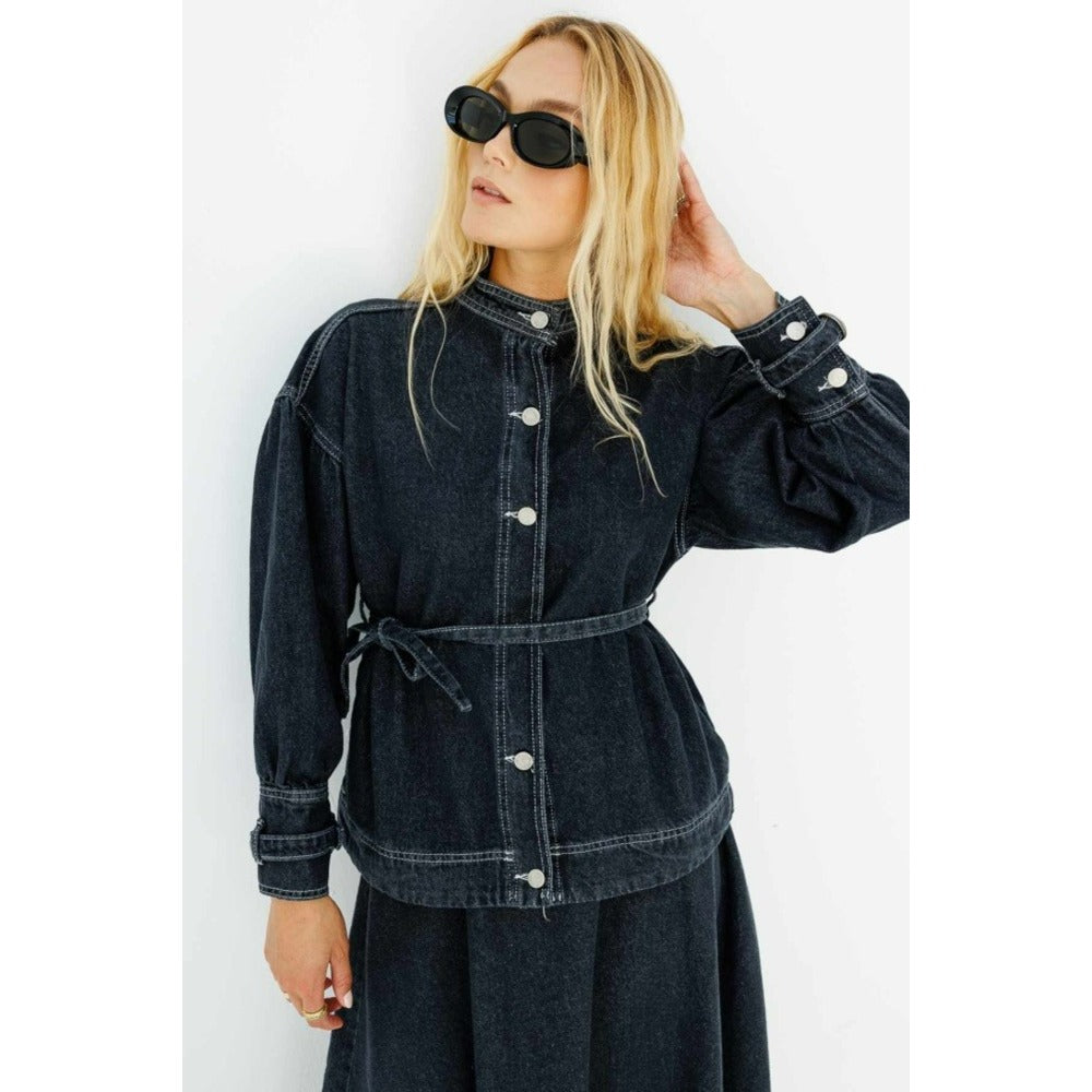 Denim Etekli Takım
