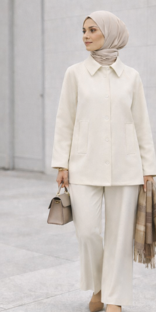 Zeynep ŞuleÇapraz Cepli Gömlek Ceket