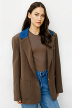 Kot Garni Detaylı Blazer Ceket