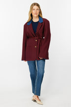Kot Garni Detaylı Blazer Ceket