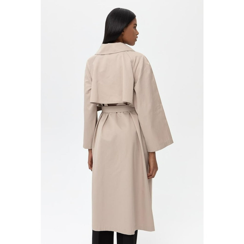 Zeynep Şule Pelerinli Trençkot