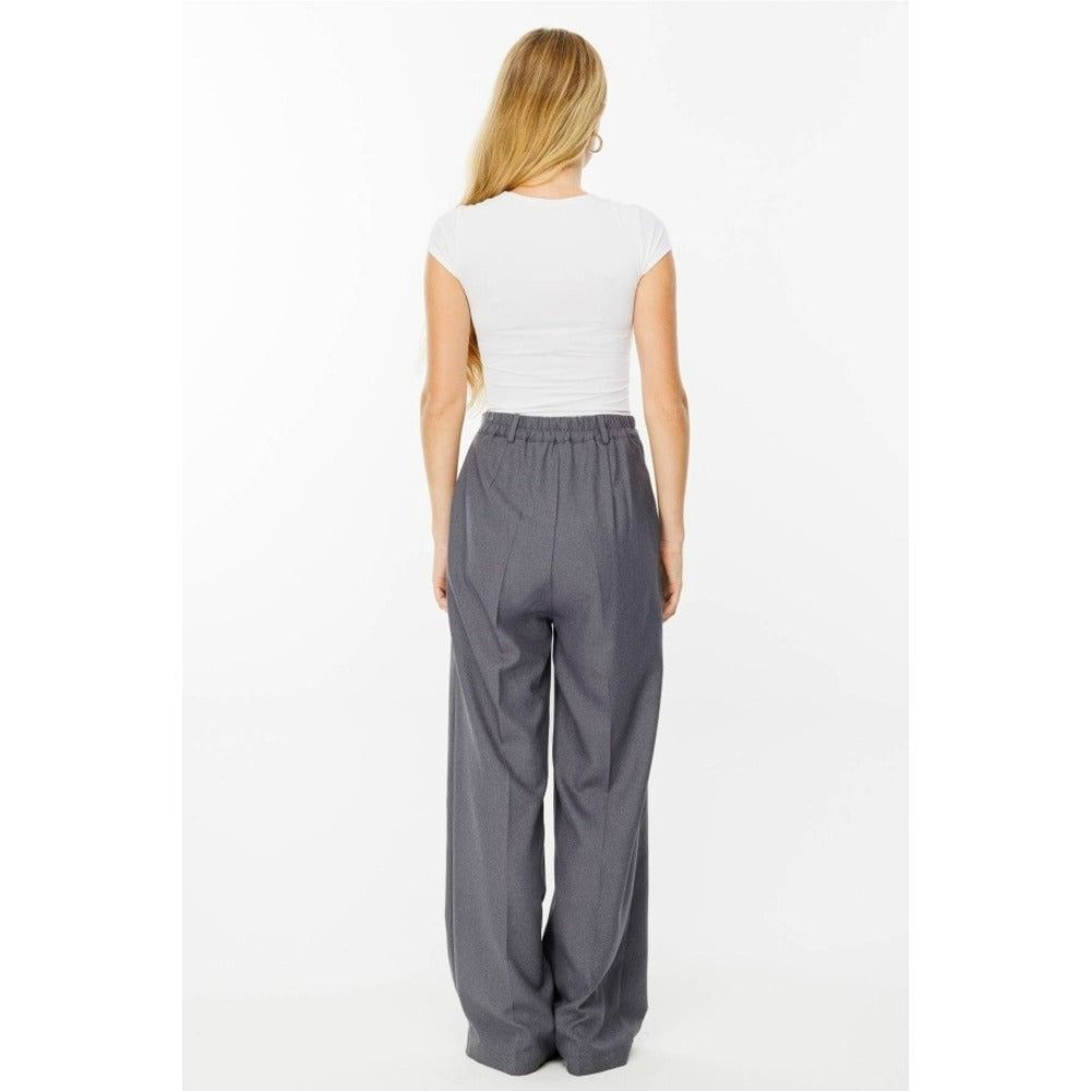 Premium Pileli Palazzo Pantolon